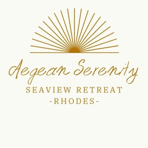 Aegean Serenity - Sea View Retreat Archangelos  Zewnętrze zdjęcie